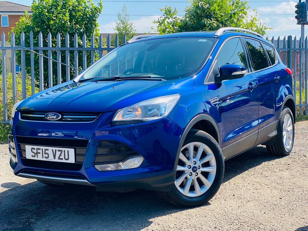 Ford Kuga 2.0 Tdci Titanium Fsh Ulez Free SF15VZU Blue #3