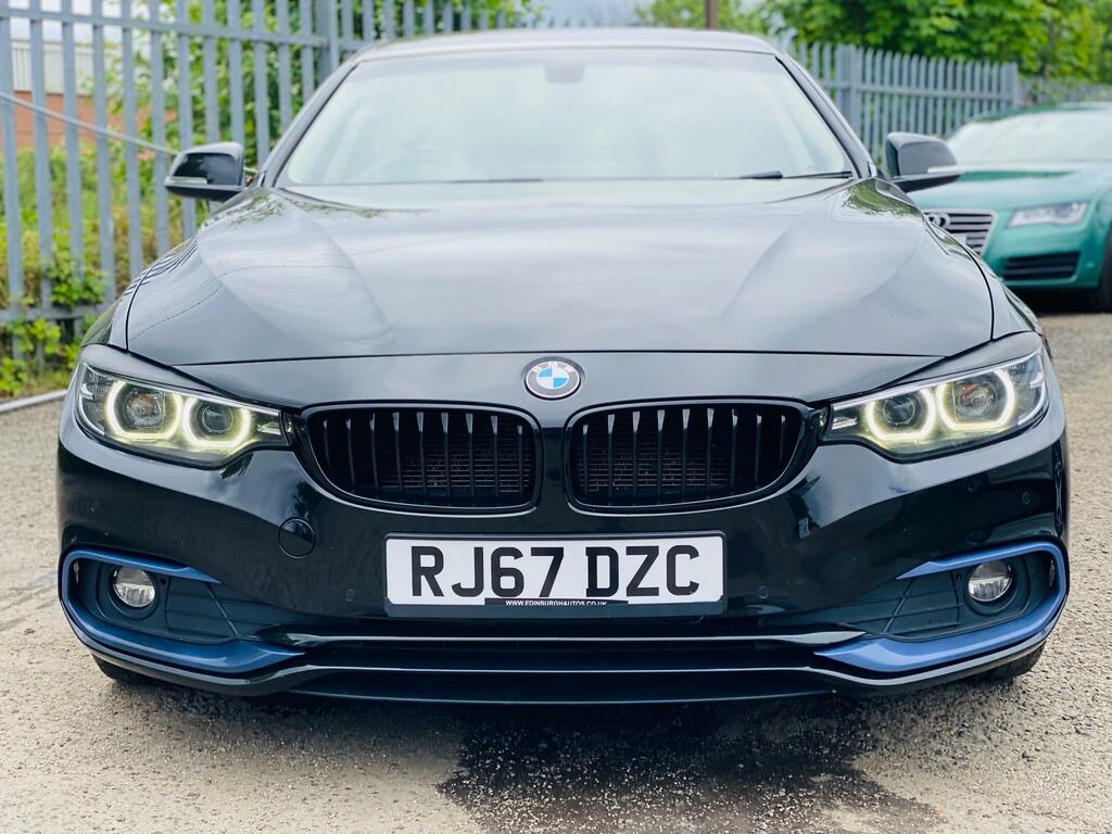 BMW 4 Series Gran Coupe 2.0 420D Sport Fsh Ulez Free 1 Pre Owner RJ67DZC Black #2