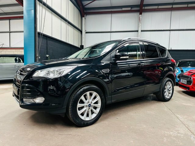 Ford Kuga 2.0 Tdci Titanium Suv 2Wd Euro 6 FA15JHV Black #2