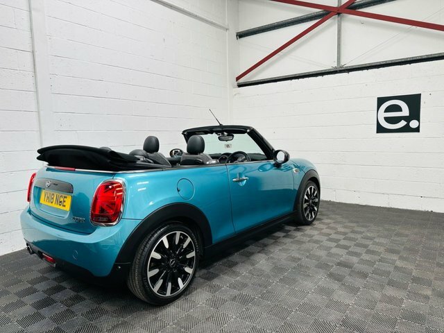 Mini Convertible 1.5 Cooper Convertible Steptronic Euro YH18NGE Blue #6