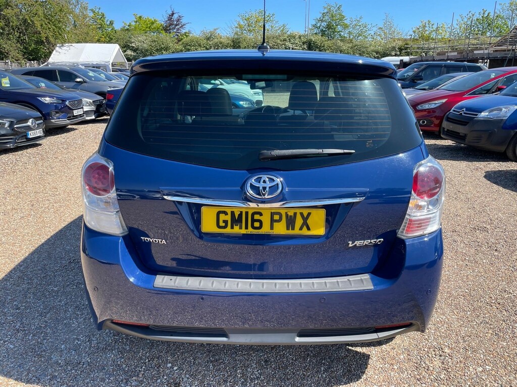 Toyota Verso 1.6 D-4d Excel Euro 6 Ss 7 Seat Blue #6