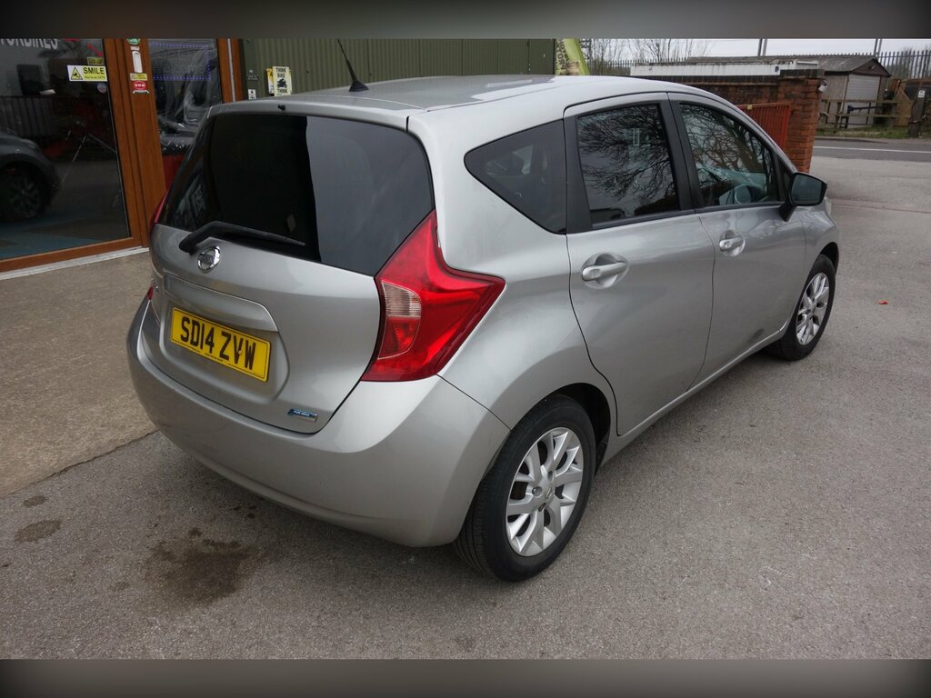 Nissan Note 1.2 12V Acenta Hatchback Euro 5 SD14ZVW Silver #3