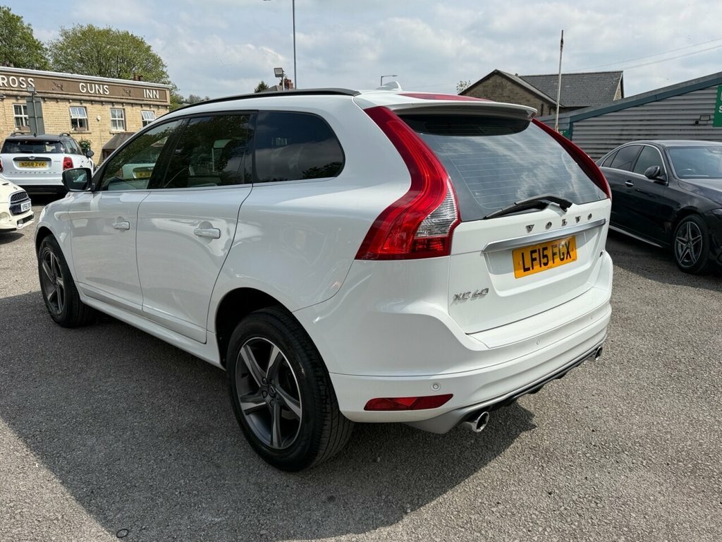 Volvo XC60 2L R-design Nav LF15FGX White #5