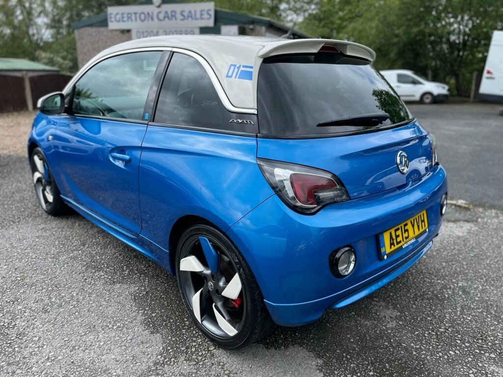 Vauxhall Adam 1L Slam AE15YVH Blue #6