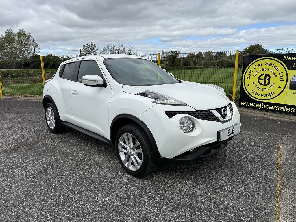Nissan Juke N-connecta U5164 Ulez EJ16XLS White #2