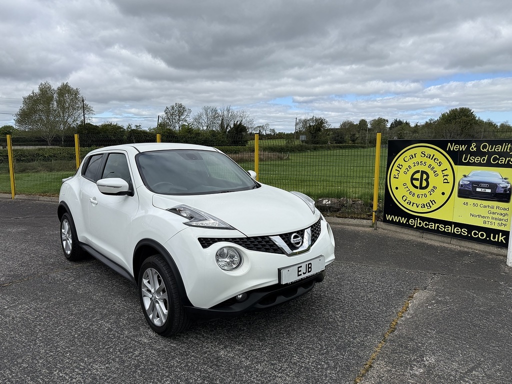 Nissan Juke N-connecta U5164 Ulez White