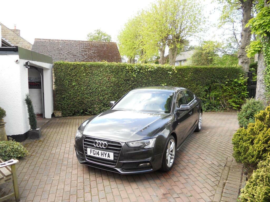 Audi A5 2.0 Tdi S Line Sportback FG14HYA Grey #3