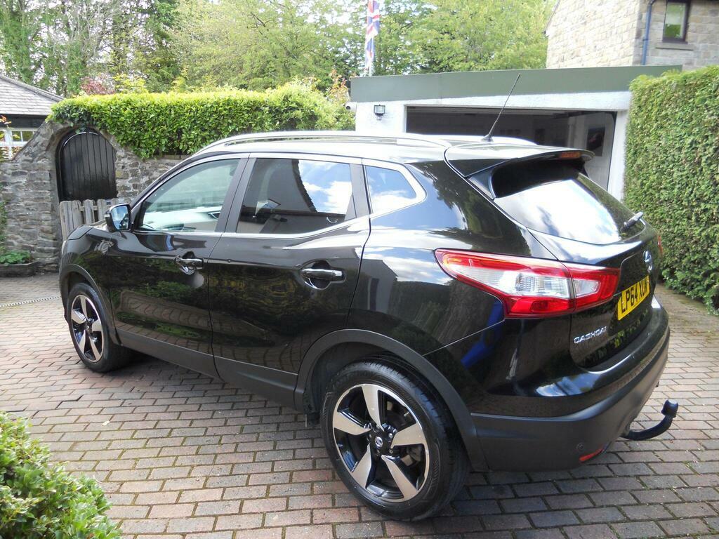Nissan Qashqai 1.5 Dci N-tec 2Wd Euro 5 S S LP64XUW Black #4