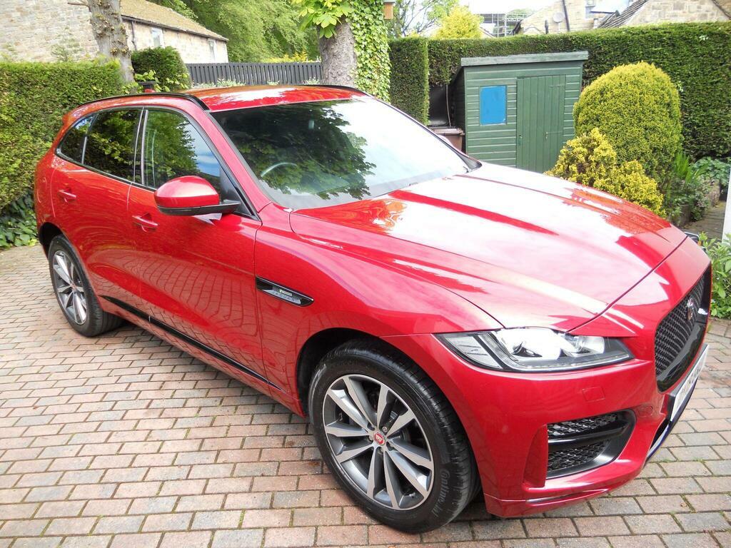 Jaguar F-Pace 2.0 D240 R-sport Awd Euro 6 S S Red