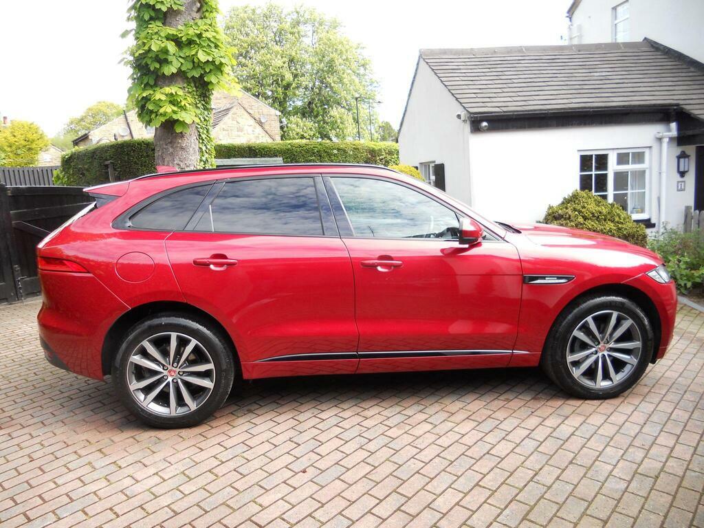 Jaguar F-Pace 2.0 D240 R-sport Awd Euro 6 S S Red #3