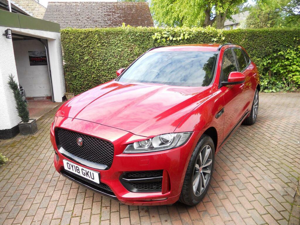 Jaguar F-Pace 2.0 D240 R-sport Awd Euro 6 S S Red