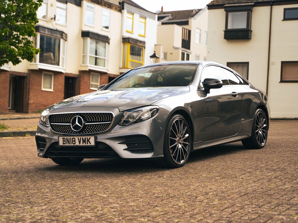 Mercedes-Benz E Class 3.0 E400 V6 Amg Line Premium Plus Coupe Petr Grey #3