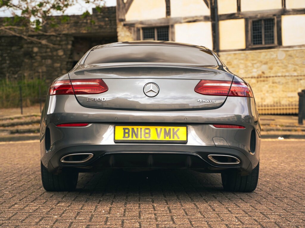 Mercedes-Benz E Class 3.0 E400 V6 Amg Line Premium Plus Coupe Petr Grey #5