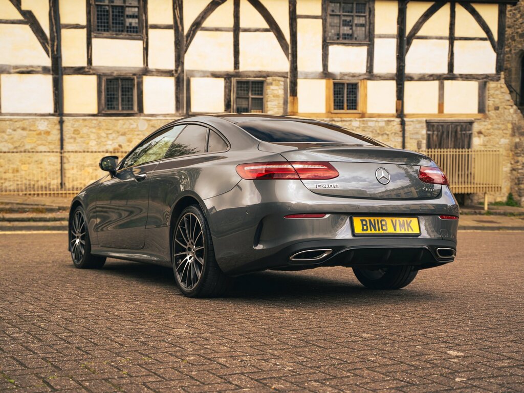 Mercedes-Benz E Class 3.0 E400 V6 Amg Line Premium Plus Coupe Petr Grey #4