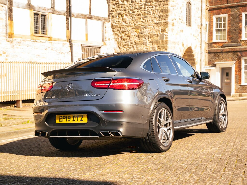 Mercedes-Benz GLC Class 4.0 Glc63 V8 Biturbo Amg S Premium Coupe Pet EP19DTZ Grey #6