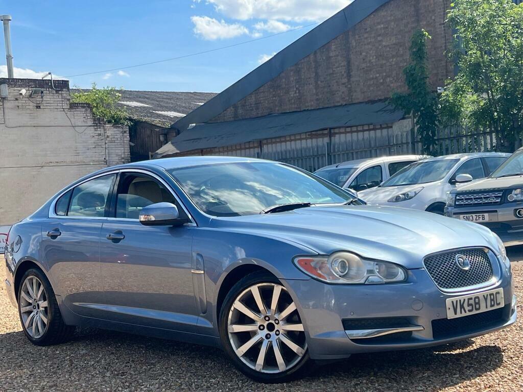 Jaguar XF 2.7D V6 Luxury Euro 4 VK58YBC Blue #4