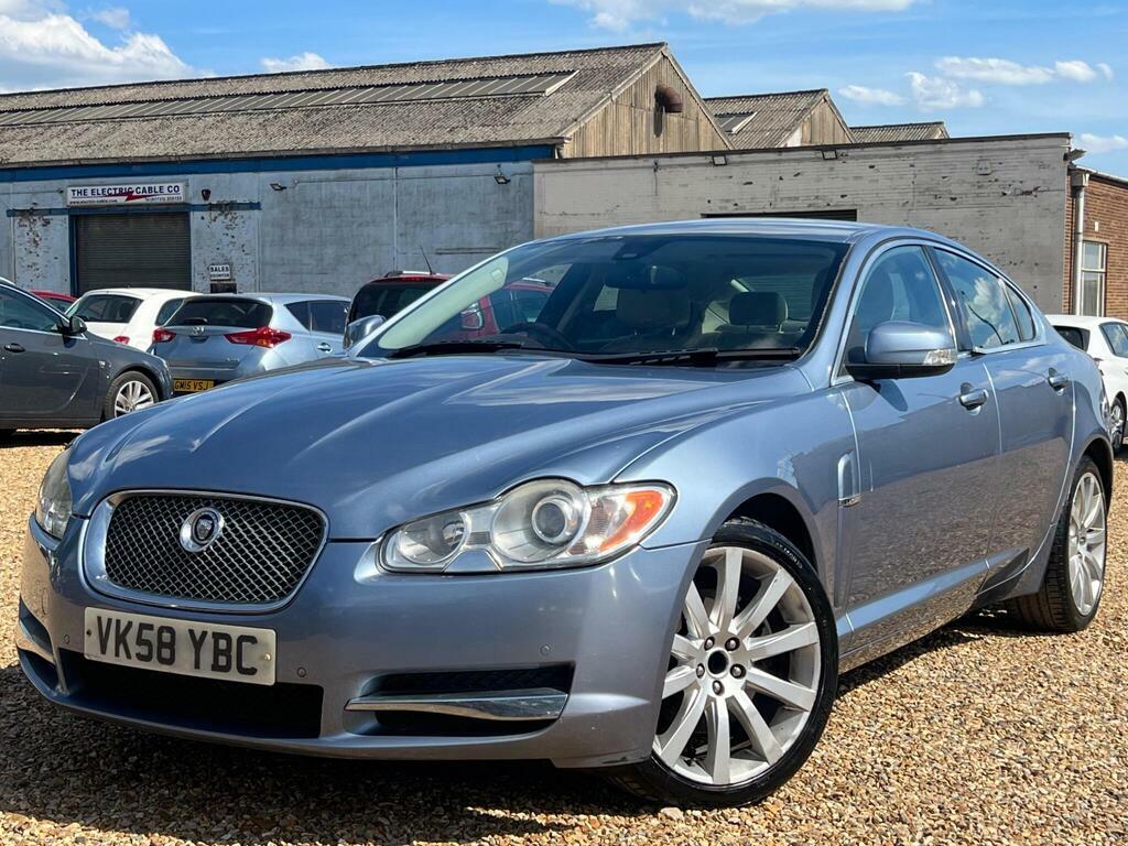 Jaguar XF 2.7D V6 Luxury Euro 4 VK58YBC Blue #3