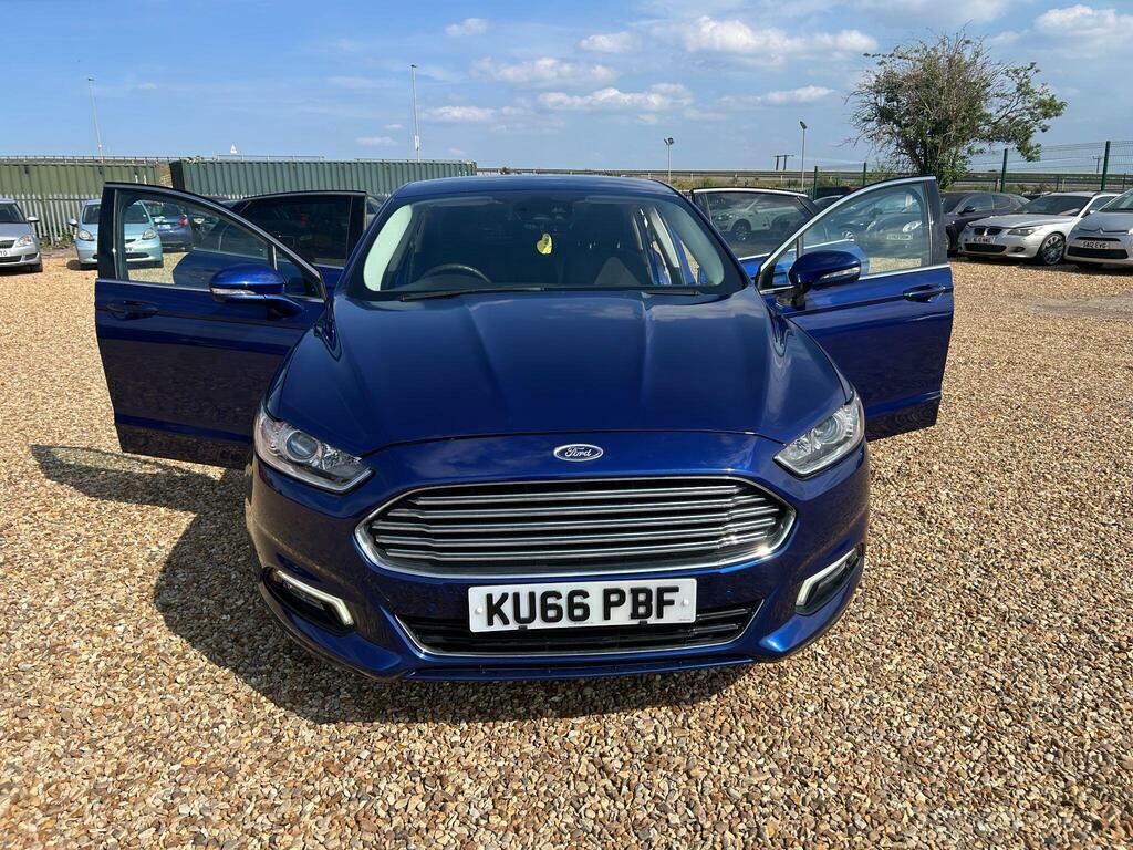 Ford Mondeo 2.0 Tdci Titanium Powershift Euro 6 S S KU66PBF Blue #6