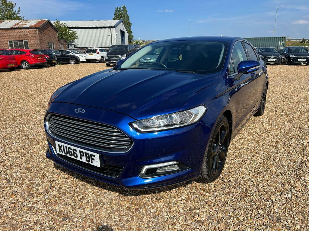 Ford Mondeo 2.0 Tdci Titanium Powershift Euro 6 S S KU66PBF Blue #3