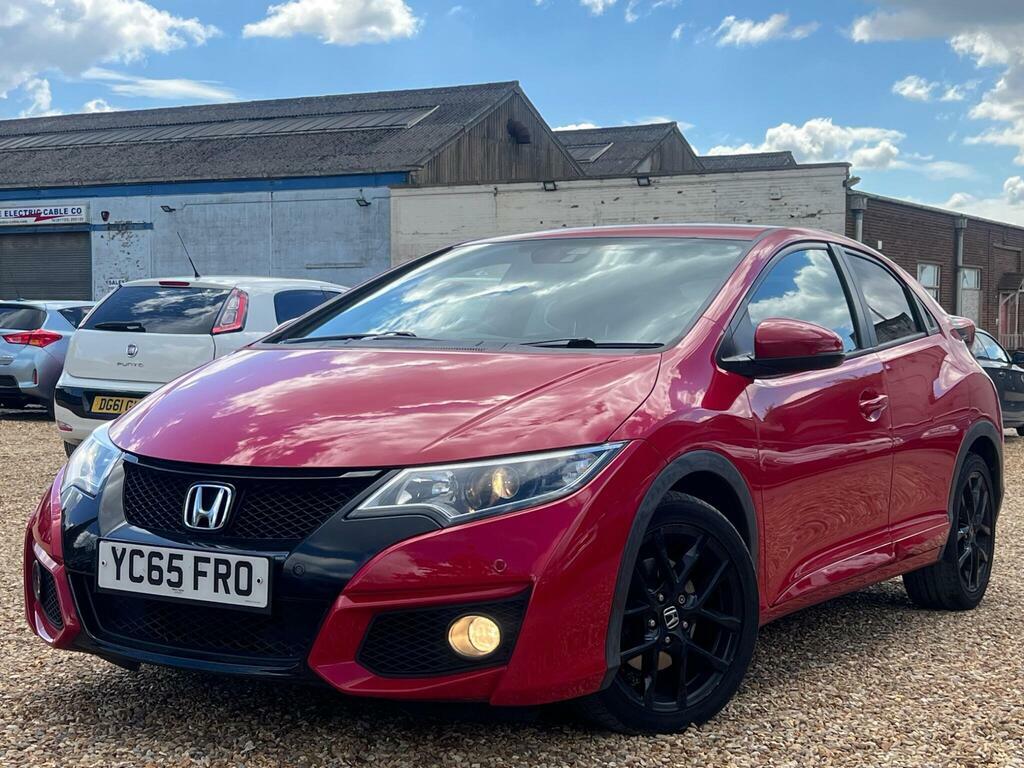 Honda Civic 1.6 I-dtec Sport Navi Euro 5 S S YC65FRO Red #3