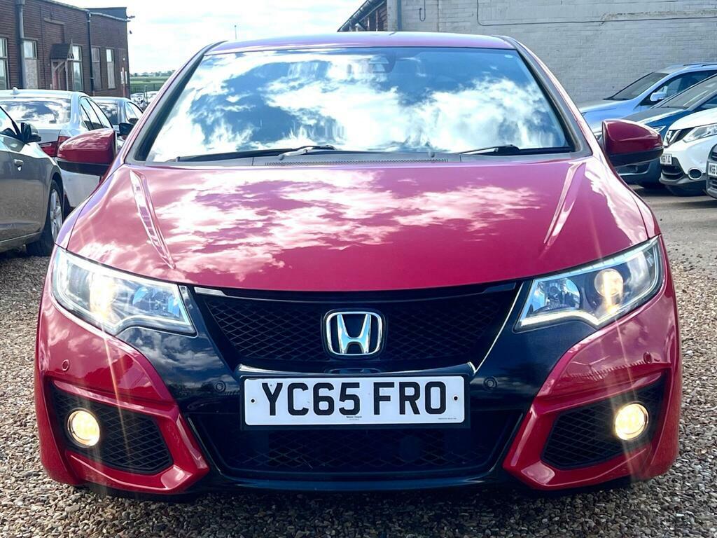 Honda Civic 1.6 I-dtec Sport Navi Euro 5 S S YC65FRO Red #6
