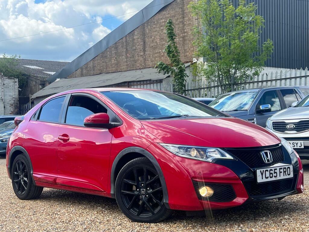 Honda Civic 1.6 I-dtec Sport Navi Euro 5 S S YC65FRO Red #4