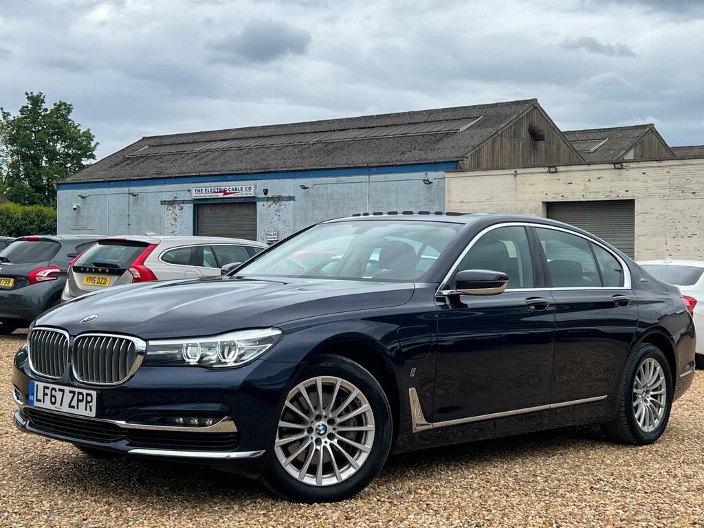 BMW 7 Series 2.0 740E 9.2Kwh Exclusive Euro 6 S S Blue #6
