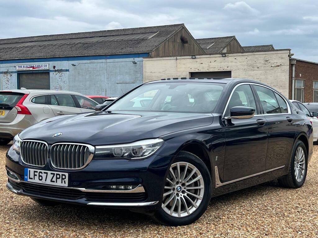 BMW 7 Series 2.0 740E 9.2Kwh Exclusive Euro 6 S S Blue #3
