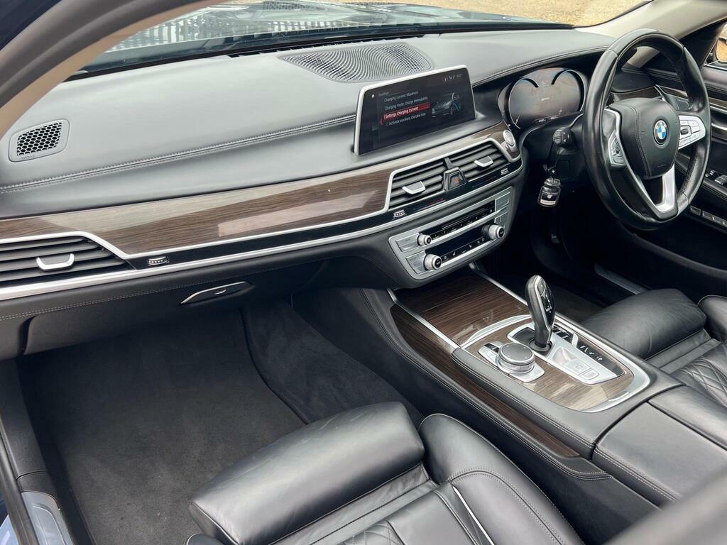 BMW 7 Series 2.0 740E 9.2Kwh Exclusive Euro 6 S S Blue #2