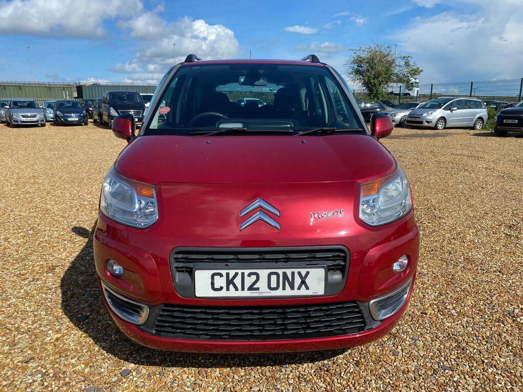 Citroen C3 Picasso 1.6 Hdi Exclusive Euro 5 CK12ONX Red #2
