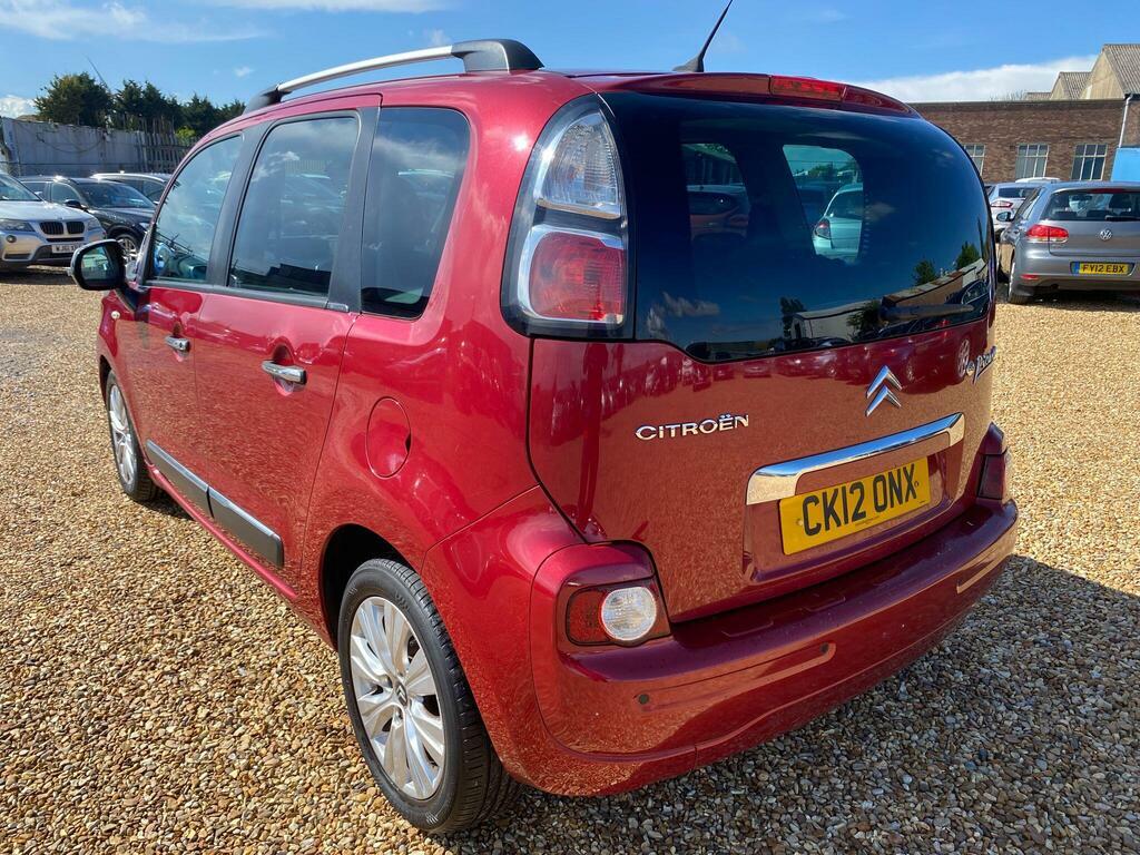 Citroen C3 Picasso 1.6 Hdi Exclusive Euro 5 CK12ONX Red #4