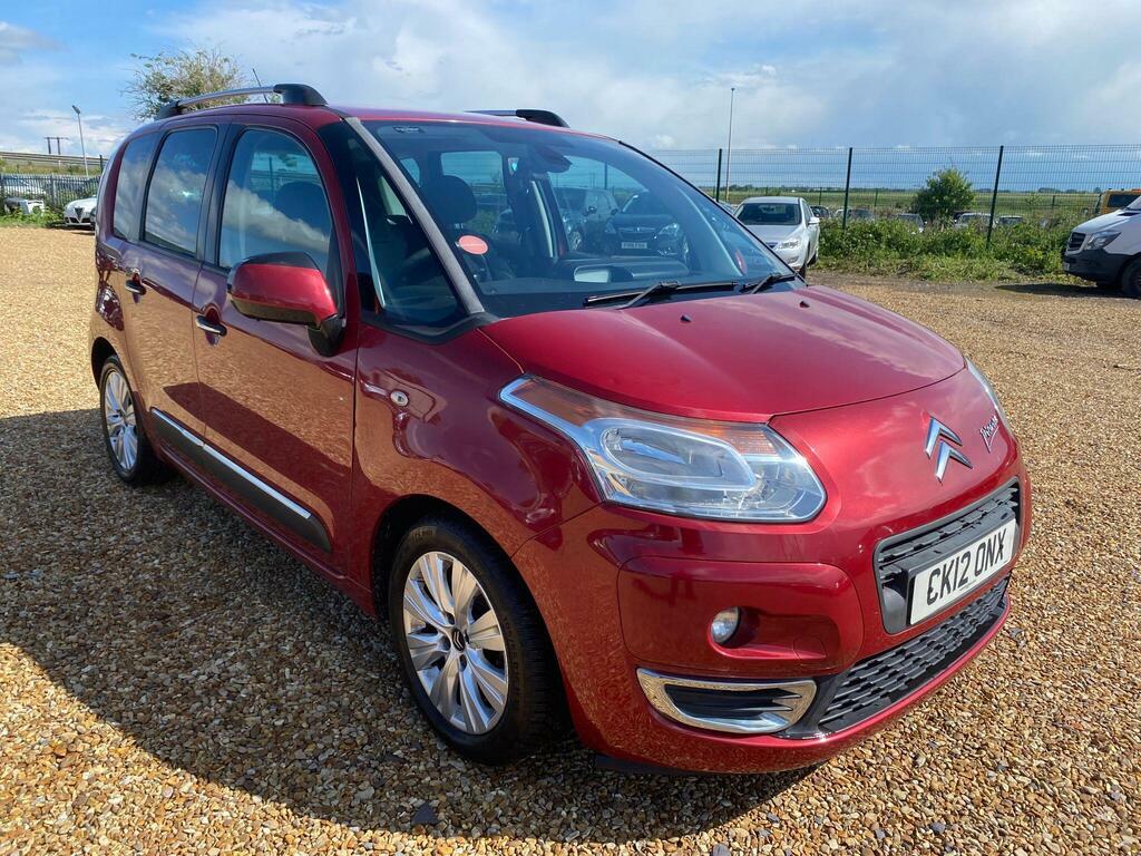 Citroen C3 Picasso 1.6 Hdi Exclusive Euro 5 Red