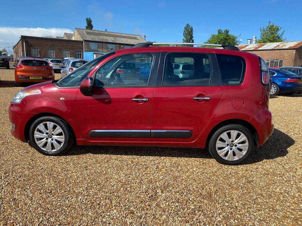 Citroen C3 Picasso 1.6 Hdi Exclusive Euro 5 CK12ONX Red #6