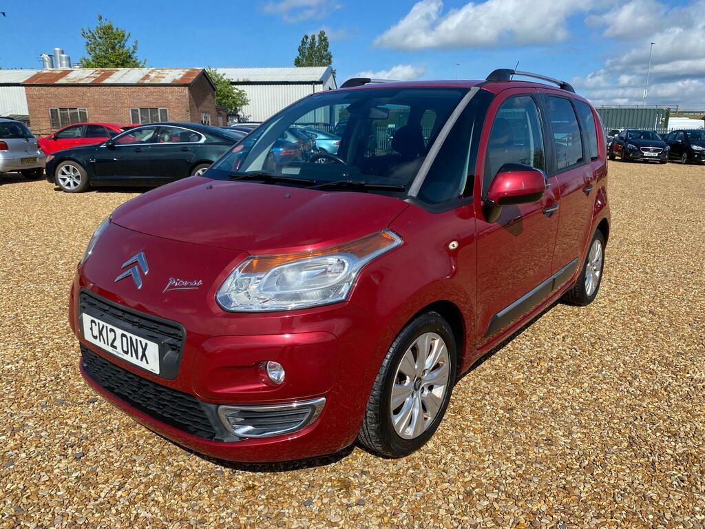 Citroen C3 Picasso 1.6 Hdi Exclusive Euro 5 CK12ONX Red #3