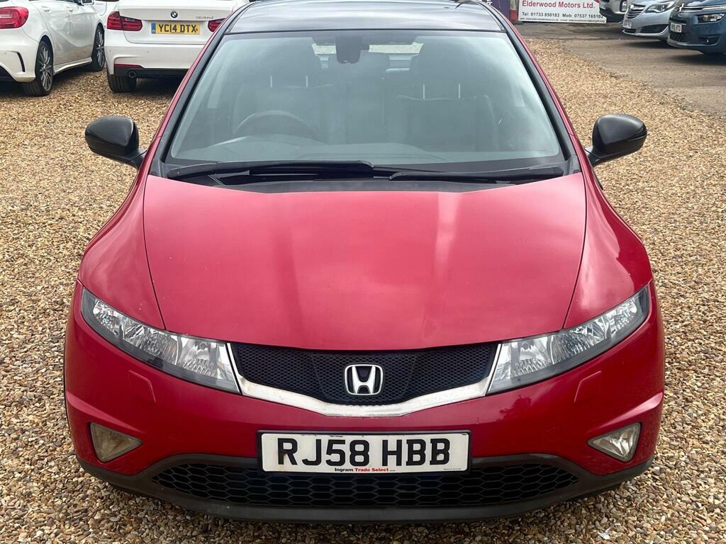 Honda Civic 2.2 I-ctdi Ex Red #5