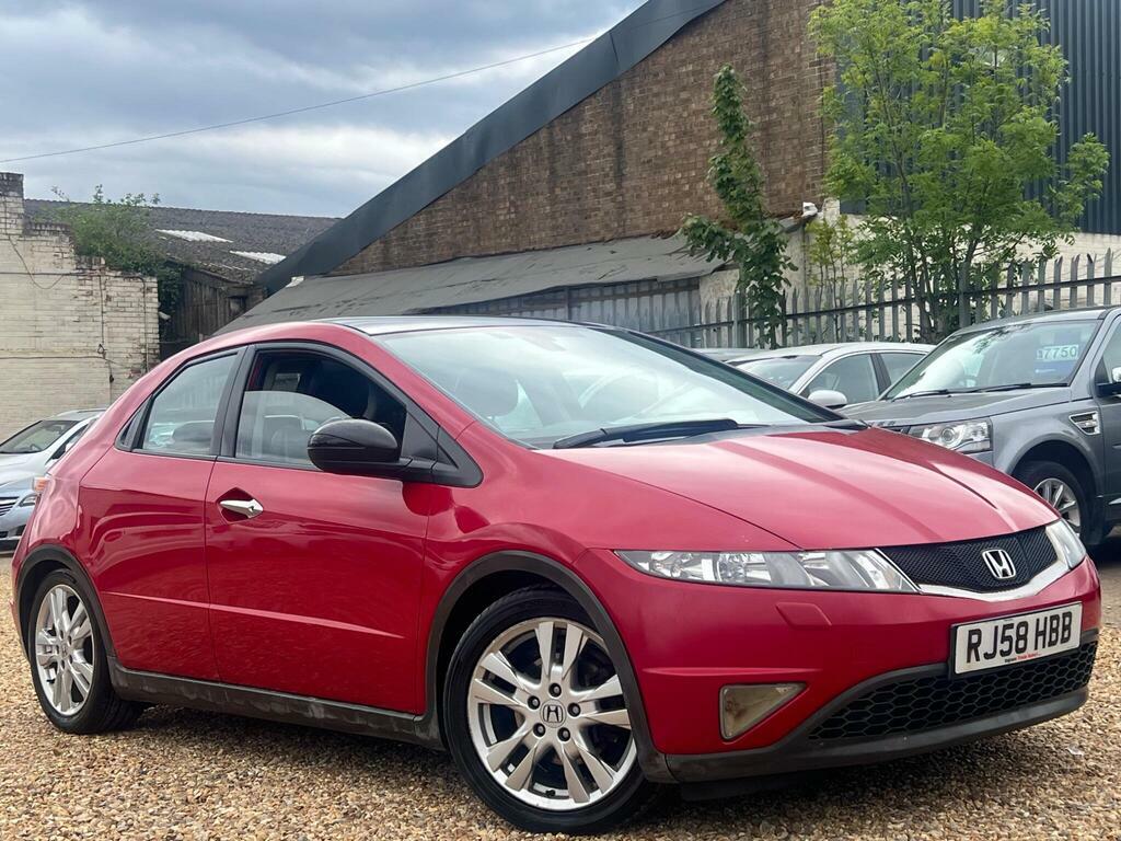 Honda Civic 2.2 I-ctdi Ex Red #4