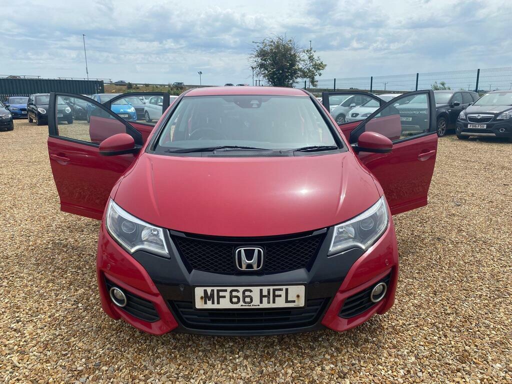 Honda Civic 1.6 I-dtec Se Plus Navi Euro 5 S S MF66HFL Red #2