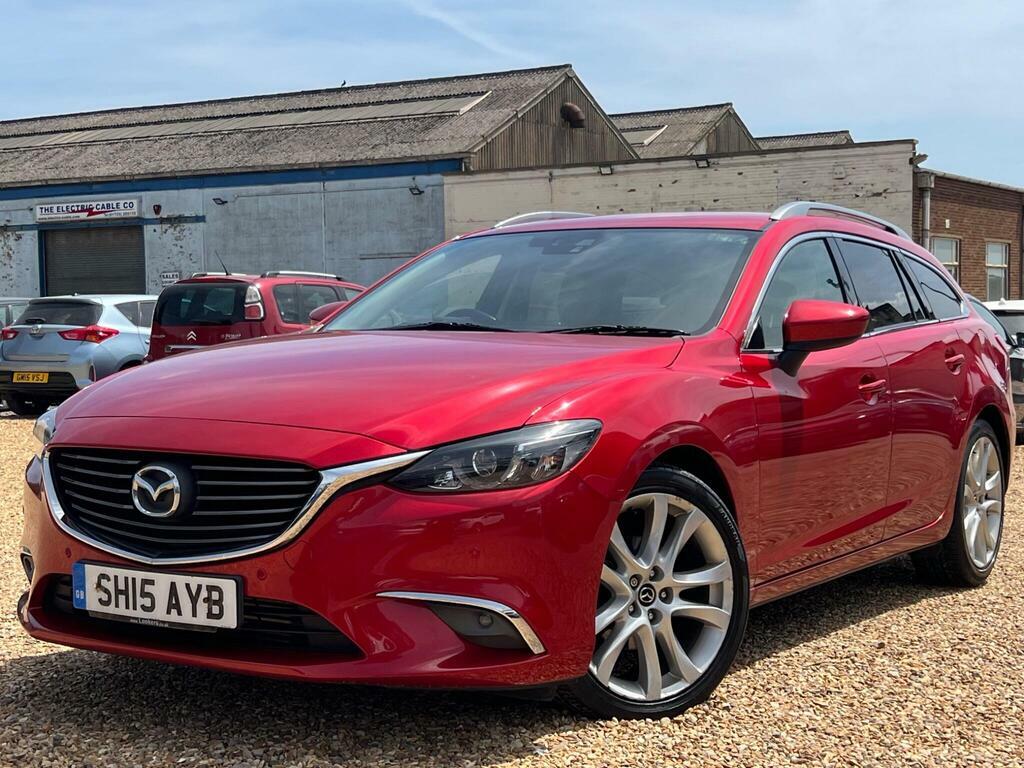 Mazda 6 2.2 Skyactiv-d Sport Nav Tourer Euro 6 S S Red #3