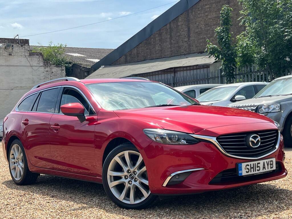 Mazda 6 2.2 Skyactiv-d Sport Nav Tourer Euro 6 S S Red #4