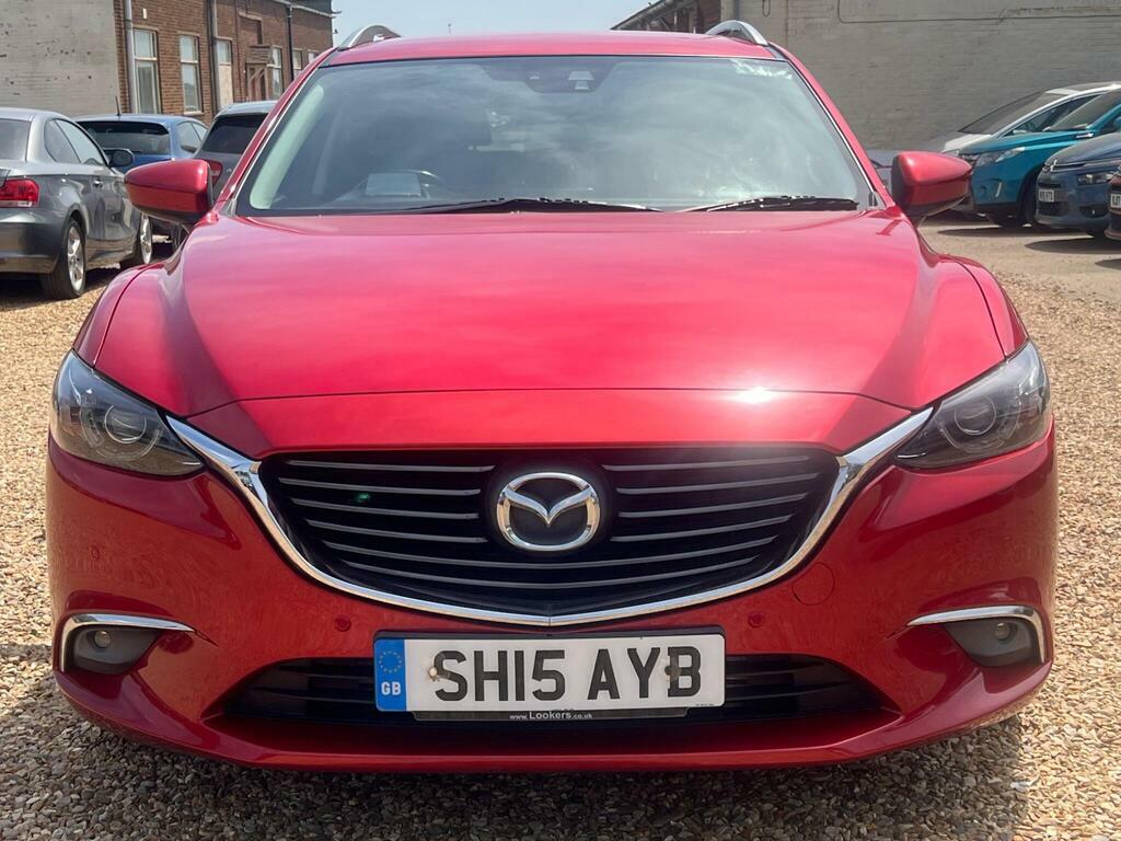 Mazda 6 2.2 Skyactiv-d Sport Nav Tourer Euro 6 S S Red #6