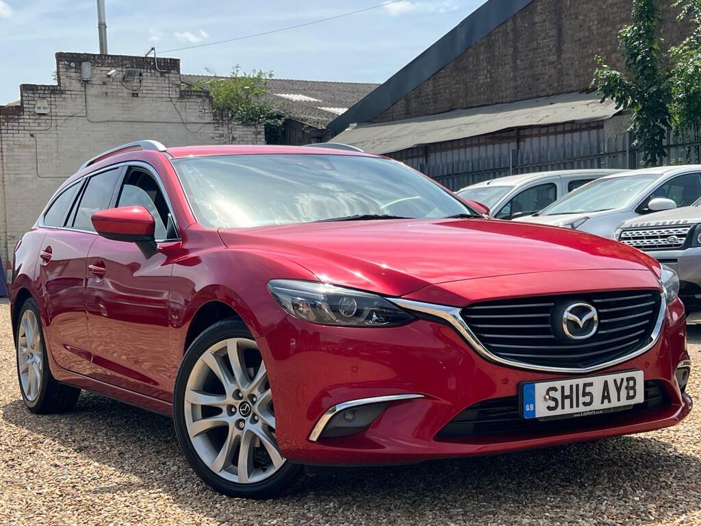 Mazda 6 2.2 Skyactiv-d Sport Nav Tourer Euro 6 S S Red