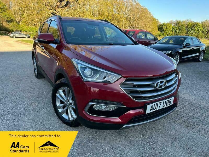 Hyundai Santa Fe 2.2 Crdi Blue Drive Premium 4Wd Euro 6 Ss Red