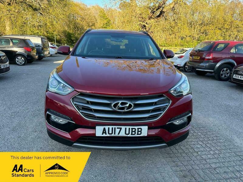 Hyundai Santa Fe 2.2 Crdi Blue Drive Premium 4Wd Euro 6 Ss AU17UBB Red #4