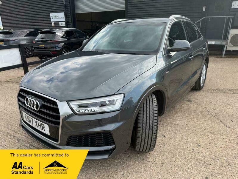 Audi Q3 2.0 Tfsi S Line Edition S Tronic Quattro Euro 6 S GN17XHR Grey #3