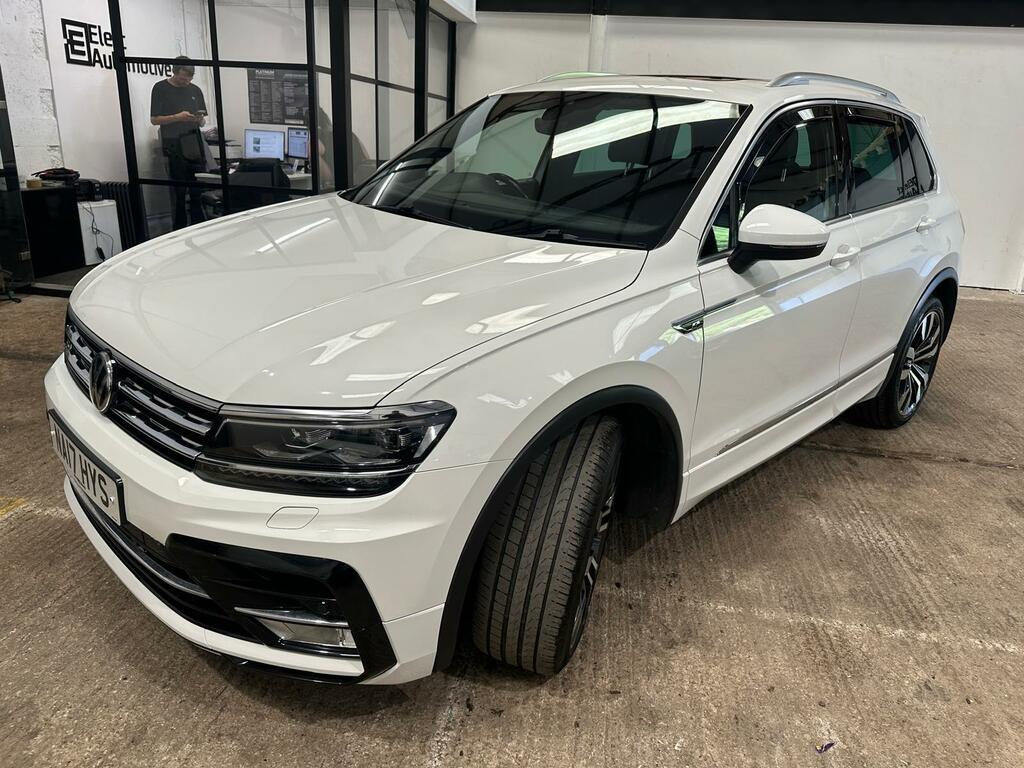 Volkswagen Tiguan 2.0 Tdi Bluemotion Tech R-line Dsg 4Motion Euro 6 NA17HYS White #3