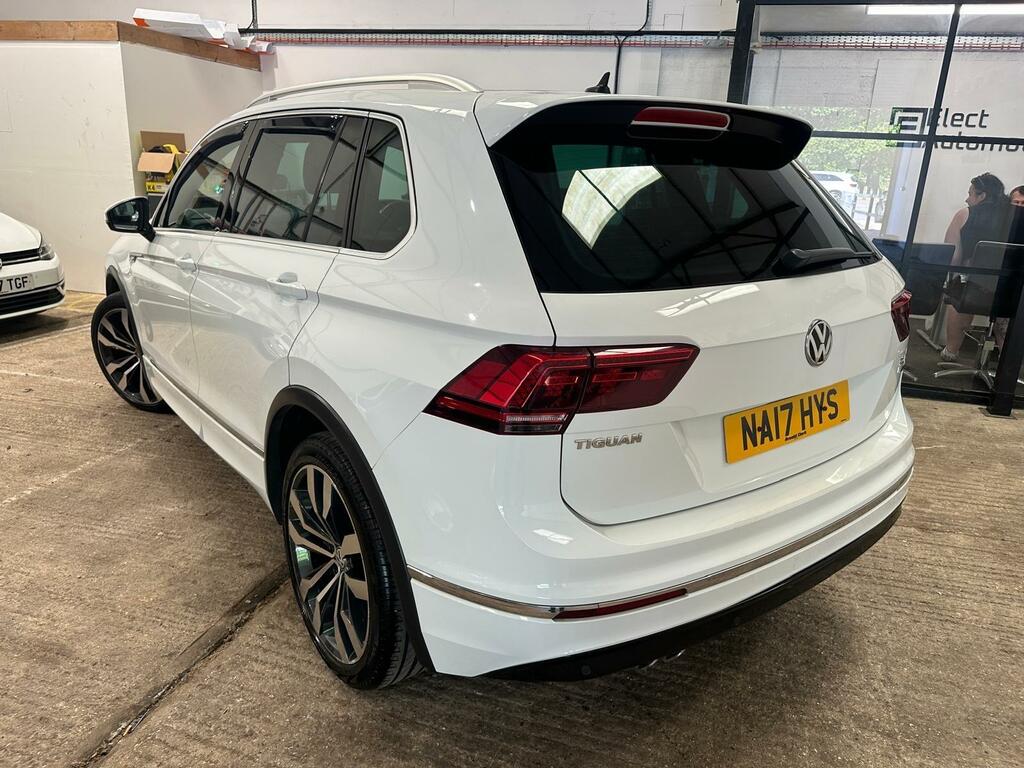Volkswagen Tiguan 2.0 Tdi Bluemotion Tech R-line Dsg 4Motion Euro 6 NA17HYS White #4