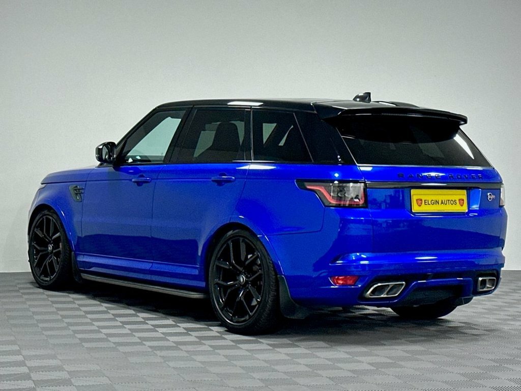 Land Rover Range Rover Sport 5L Svr SW20OGO Blue #6