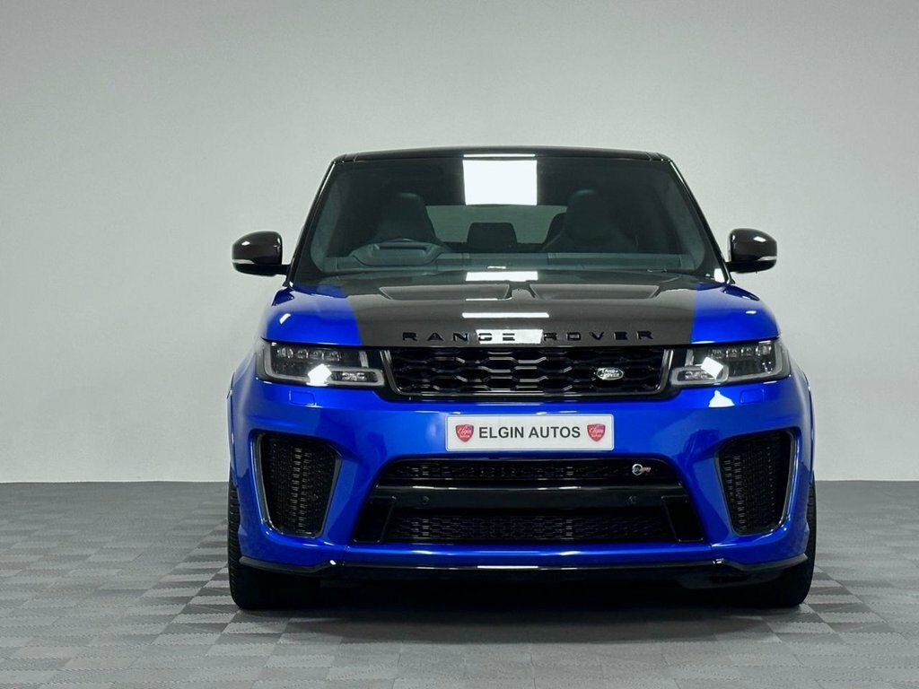 Land Rover Range Rover Sport 5L Svr SW20OGO Blue #2