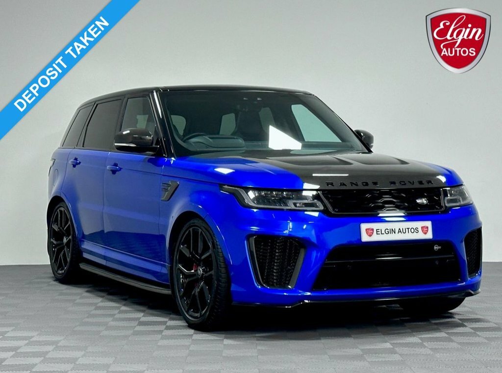 Land Rover Range Rover Sport 5L Svr Blue