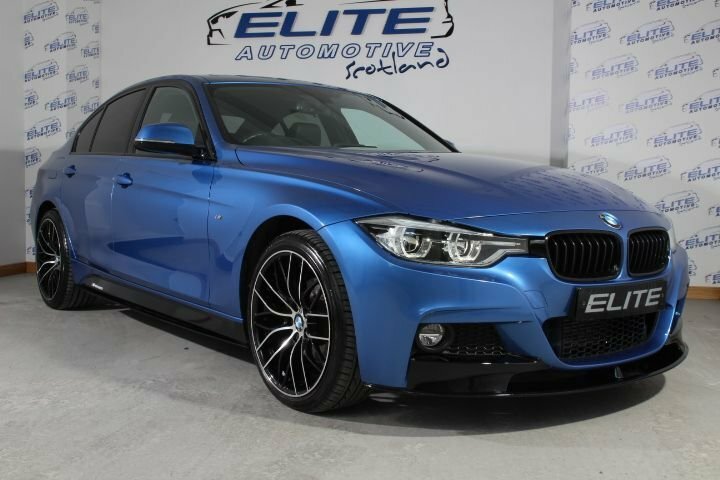 BMW 3 Series 2.0 320D M Sport Saloon X-drive 4-Door DT18FYZ Blue #5